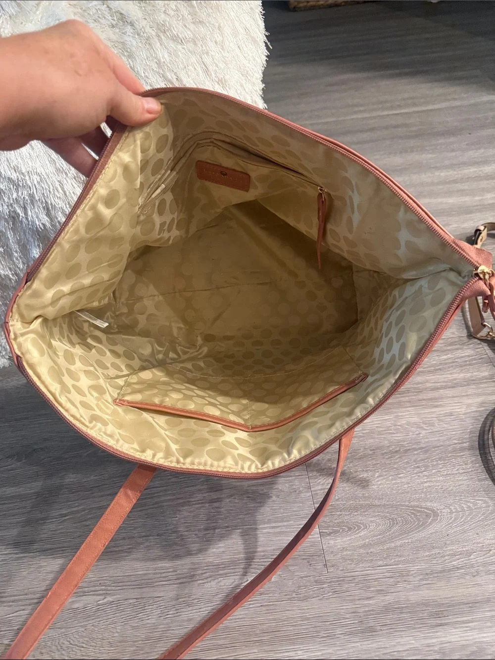 Kate Spade 3 pc tote bag, full size wallet and card wallet